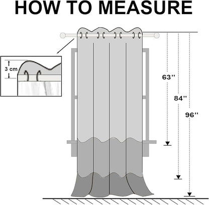 Hiasan RV Blackout Curtains for Bedroom, 52 x 30 Inches Long - Image 7