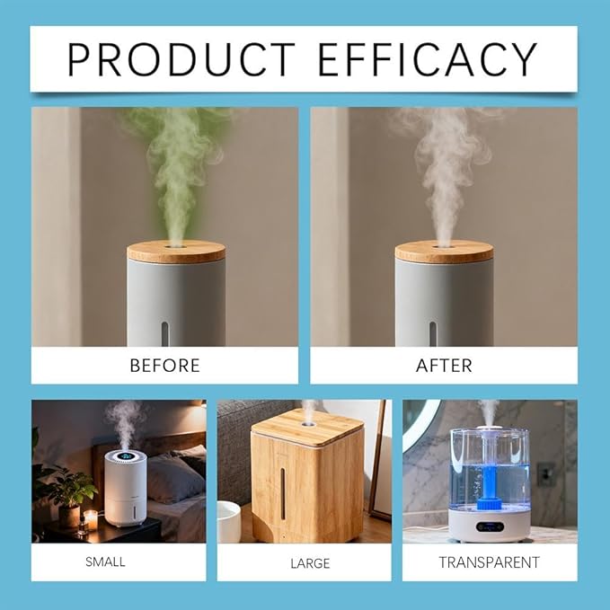 3 Pcs Humidifier Cleaner Drops – Water Treatment - Image 6