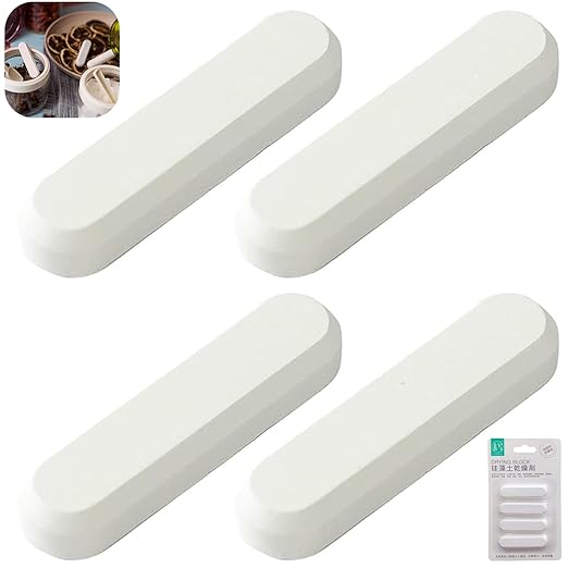 4 Pcs Diatom Drying Stick, Reusable Moisture Absorbing Rod Water Absorption Rod by Unknown