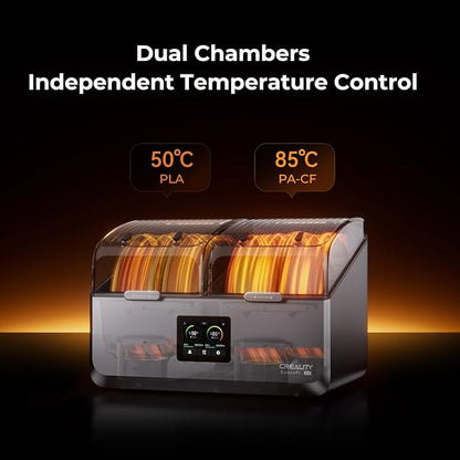 Creality Upgraded Filament Dryer 4 Spools, Space Pi X4 Filament Storage Box - Image 7