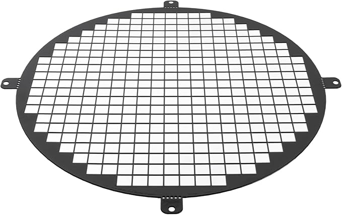 Repa Market 10" Inch Black Galvanized Steel Round Crawl Space Vent Grid - Image 8