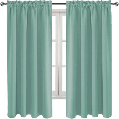 DWCN Blackout Curtains Thermal Insulated, Energy Saving & Noise Reducing - Image 9