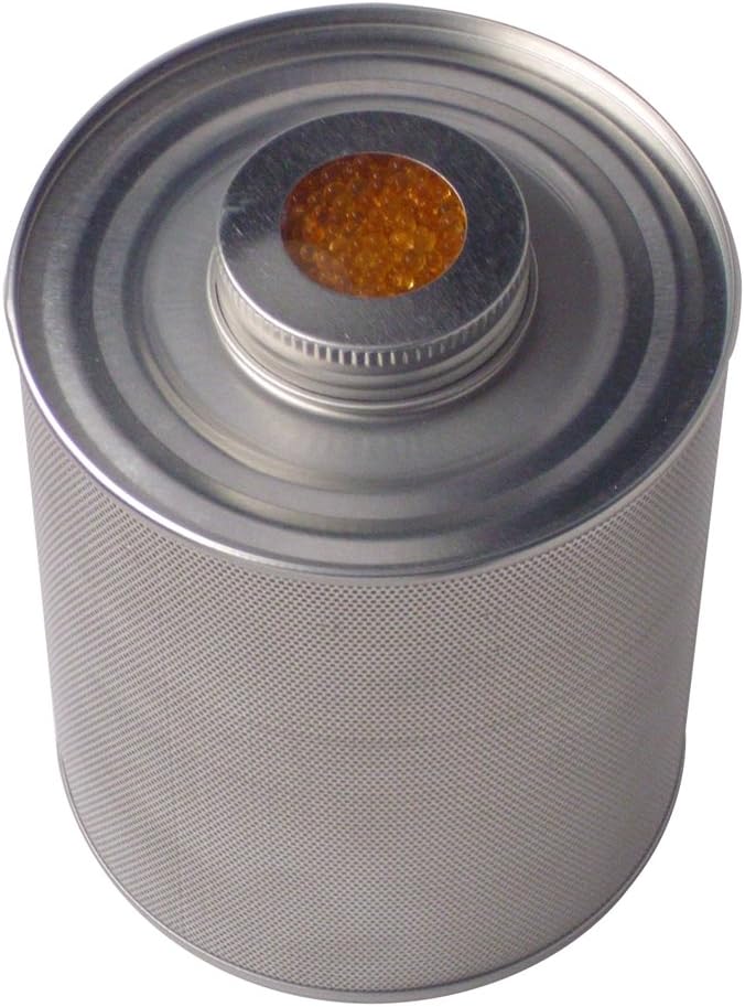750g Indicating Silica Gel in Steel Canister – Moisture Absorber by DryPacks