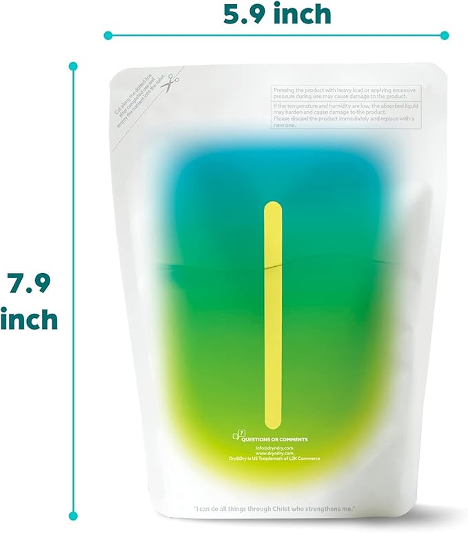 Dry & Dry [70 Packs Standing Moisture Absorbers to Control Excess Moisture - Image 2