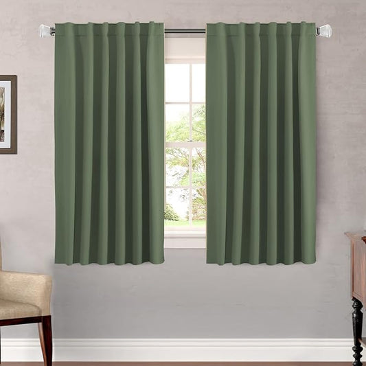 H.VERSAILTEX Blackout Curtains Thermal Insulated Window Treatment Panels Room by HVERSAILTEX