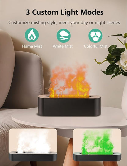 Flame Air Diffuser, Humidifier, Essential Oil Diffuser - Image 4