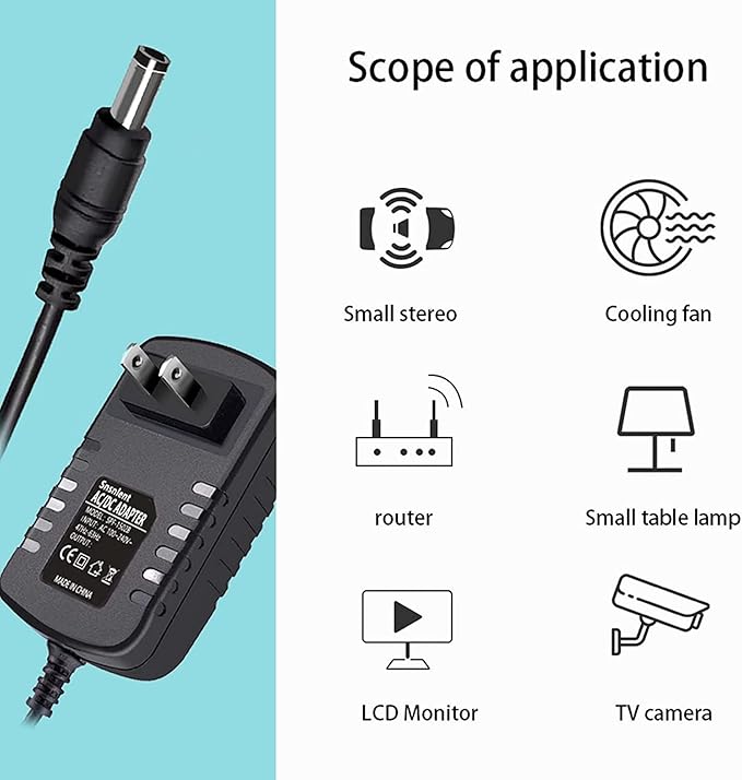Adapter Compatible with Dickson:R157 12V Temp/Humidity Data Logger Flat Panel - Image 5