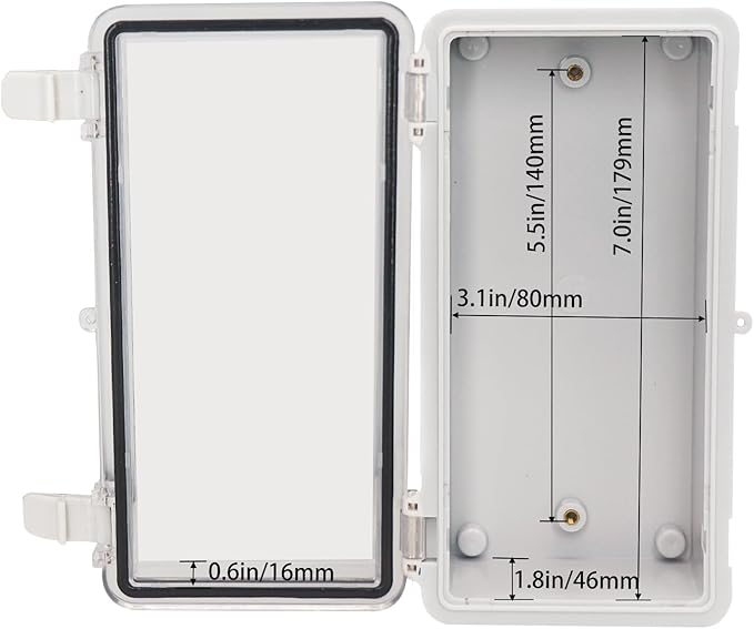 Waterproof Outdoor Electrical Box Junction Box Weatherproof IP67 ABS Plastic - Image 4
