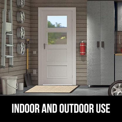 GORILLA GRIP 100% Waterproof All-Season WeatherMax Doormat 35x23, US Designed - Image 9