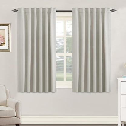 H.VERSAILTEX Blackout Curtains Thermal Insulated Window Treatment Panels Room by HVERSAILTEX