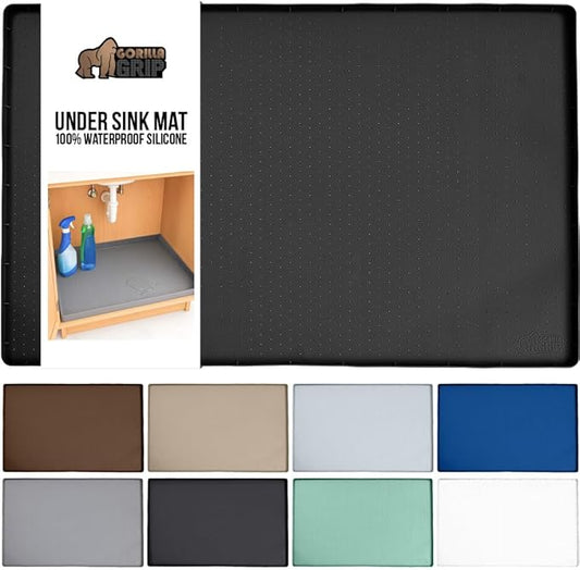 GORILLA GRIP Waterproof Silicone Under Sink Mat by GorillaGrip