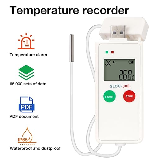 Professional Hygrometer Thermometers Logger - Image 3