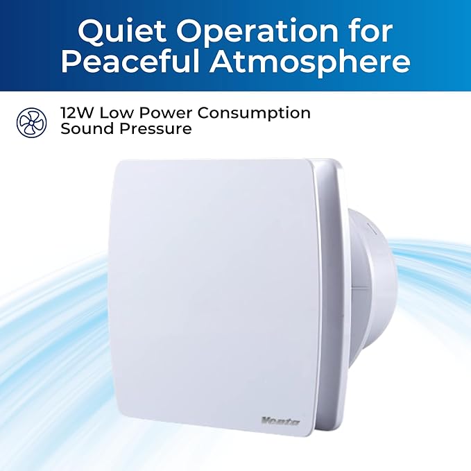 Venta 4 Inch Exhaust Fan – 1.5 Sones, Quiet Wall Mount Bathroom Exhaust Fan – - Image 4