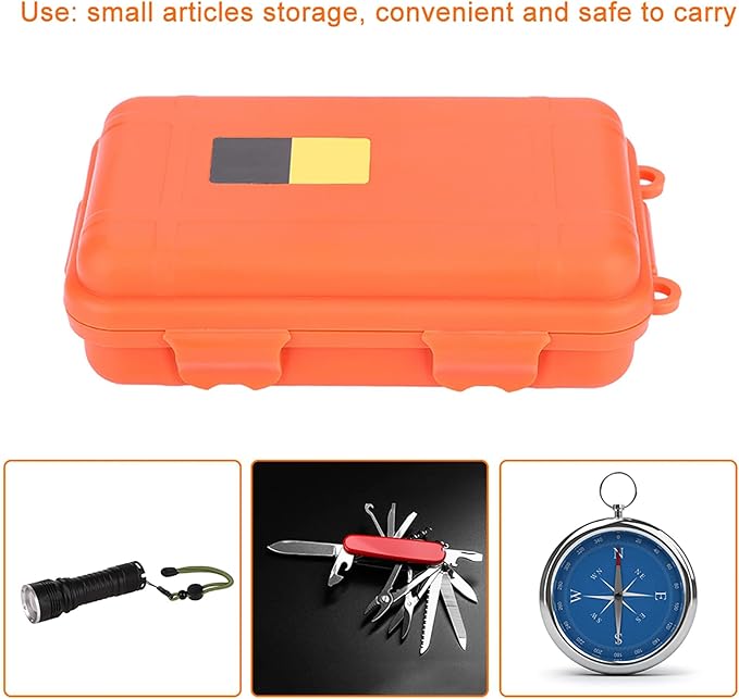 Water - Tight Storage Box | EDC Outdoor Survival Container - Image 4