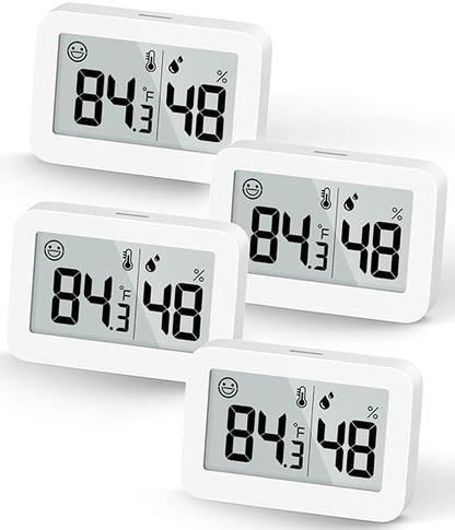 DOOMAY Mini Hygrometer Indoor Thermometer, Digital Humidity Gauge by DOOMAY