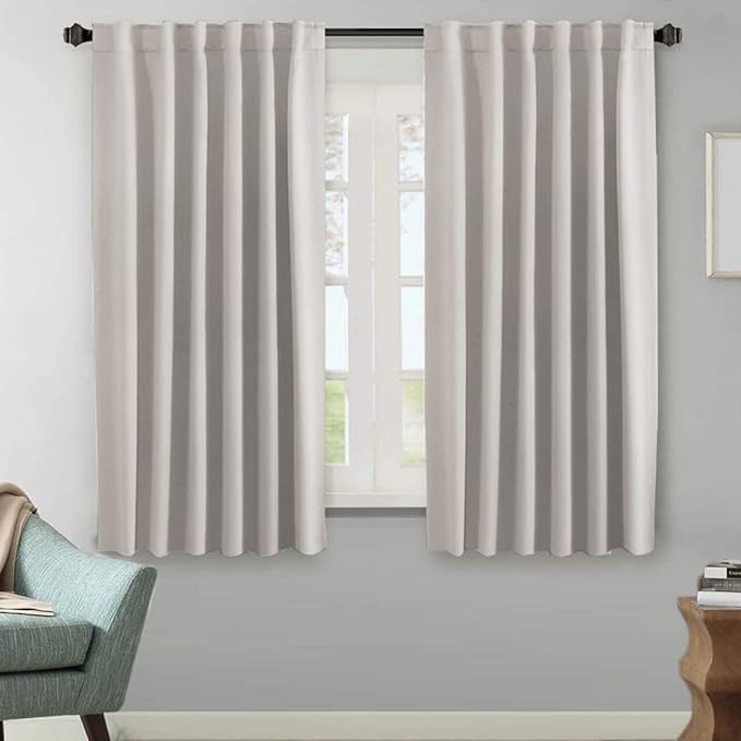 H.VERSAILTEX Blackout Curtains Thermal Insulated Window Treatment Panels Room by HVERSAILTEX