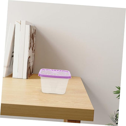 DOITOOL 4pcs Plastic Moisture Absorber Box Refillable Sturdy - Image 5