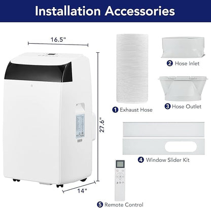 GarveeLife 12000 BTU Portable Air Conditioner 3-In-1 - Image 2