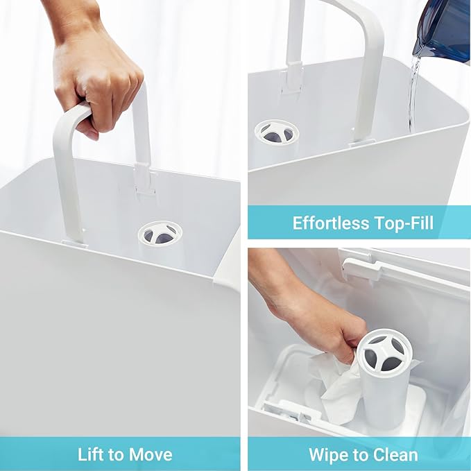 6L Smart Humidifier for Large Room, Warm & Cool Mist - Image 7