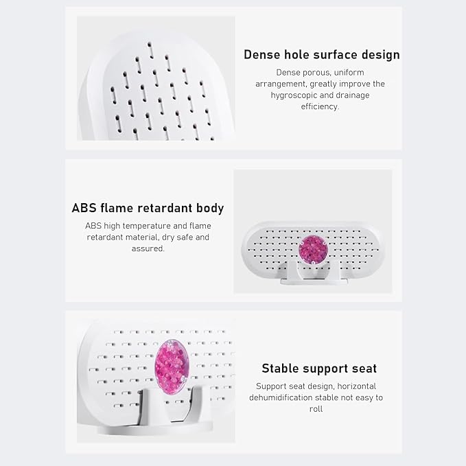 Dehumidifier, Humidity Absorbers, Portable Rechargeable Electric Dehumidifiers - Image 7