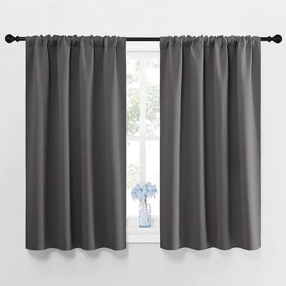 NICETOWN Grey Window Curtains for Bedroom by NICETOWN