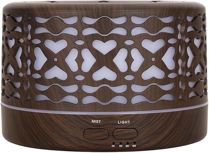 Wild Essentials 700ml Designer Large Room Essential Oil Diffuser, 5 in 1 by WildEssentials