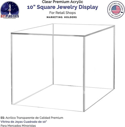 10" Acrylic Display Riser Box - Image 5