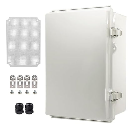 Outdoor Waterproof Electrical Box Junction Box Weatherproof IP67 ABS Plastic by YETLEBOX