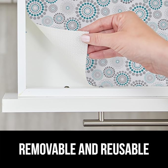 GORILLA GRIP DripGuard Shelf Liner, Non-Adhesive Drawer and Kitchen Cabinet - Image 6