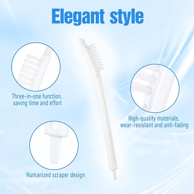 3 Packs Juicer Cleaning Brush, Soy Milk Maker Deep Clean Brush Crevice Tool Set - Image 3
