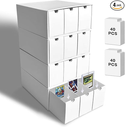 Trading Card Storage Box, Top Loaders Storage Box by Fageverld