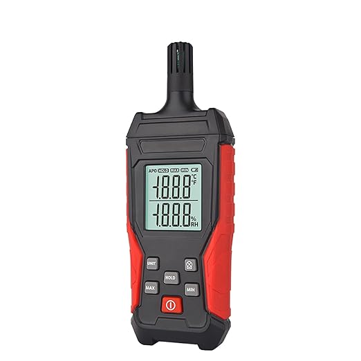 HFS Temperature & Humidity Meter Detector Digital Hygrometer Handheld - Image 4