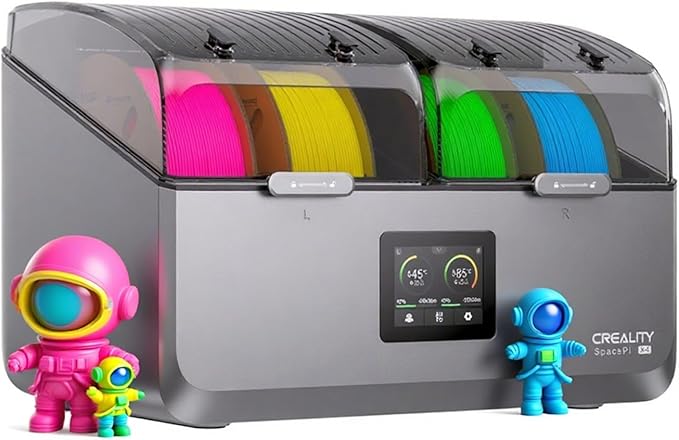 Creality Upgraded Filament Dryer 4 Spools, Space Pi X4 Filament Storage Box by Lokkr