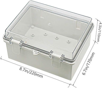 Zulkit Junction Box ABS Plastic Dustproof Waterproof IP65 Electrical Boxes - Image 2