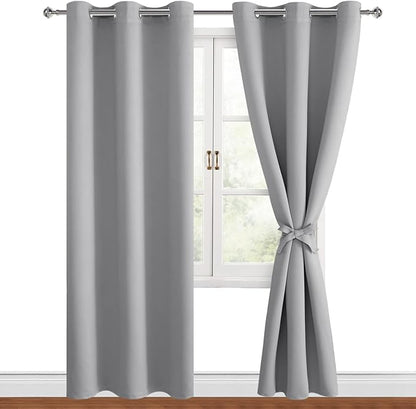 Hiasan Blackout Curtains for Bedroom, 38 x 84 Inches Long by Hiasan