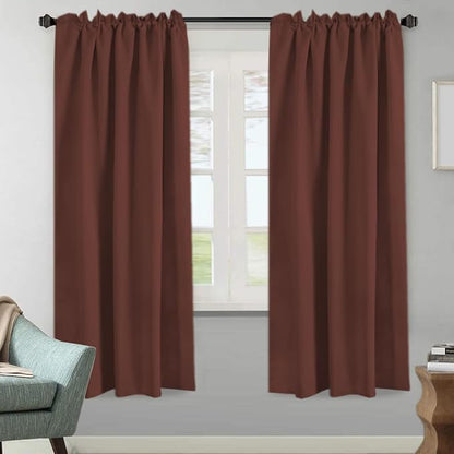 H.VERSAILTEX Blackout Curtains Thermal Insulated Window Treatment Panels Room - Image 2