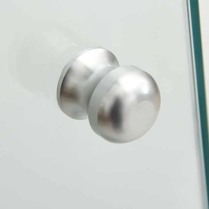 Yoluckea 4 Shelves Glass Display Cabinet - Image 8