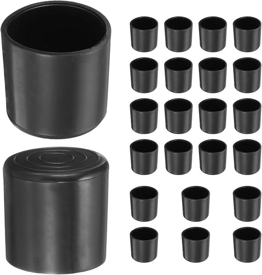 uxcell 20pcs Round Chair Leg Caps 32mm/1.3" PVC Chair Leg Floor Protectors by uxcell