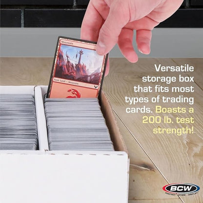 BCW Super Monster 5 Row Trading Card Storage Box - Image 4