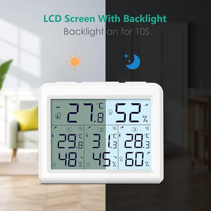 ORIA Indoor Outdoor Thermometer, Digital Hygrometer Thermometer, Wireless - Image 5