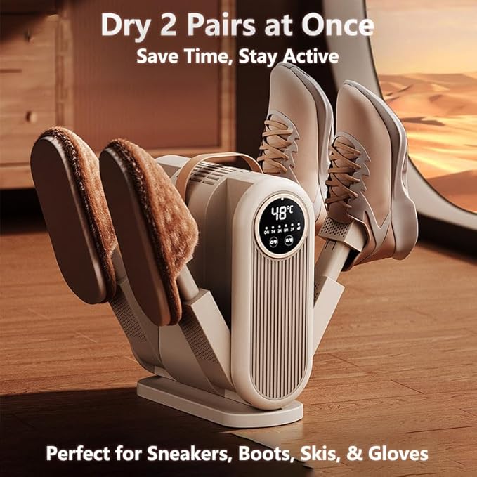 Volodya Portable Shoe Dryer and Boot Dryer Foldable Fast Drying Electric - Image 3