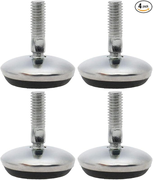 uxcell M6 x 18 x 30mm Leveling Feet Adjustable Leveler Floor Protector Support by uxcell