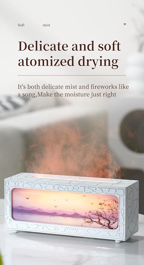 Fireplace Flame Essential Oil Diffuser - Image 2