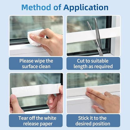 Window Condensation Absorber Weather Stripping Moisture Absorber Strip - Image 6