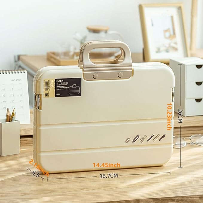 RadefasunC Clear Waterproof Document Storage Box - Image 2