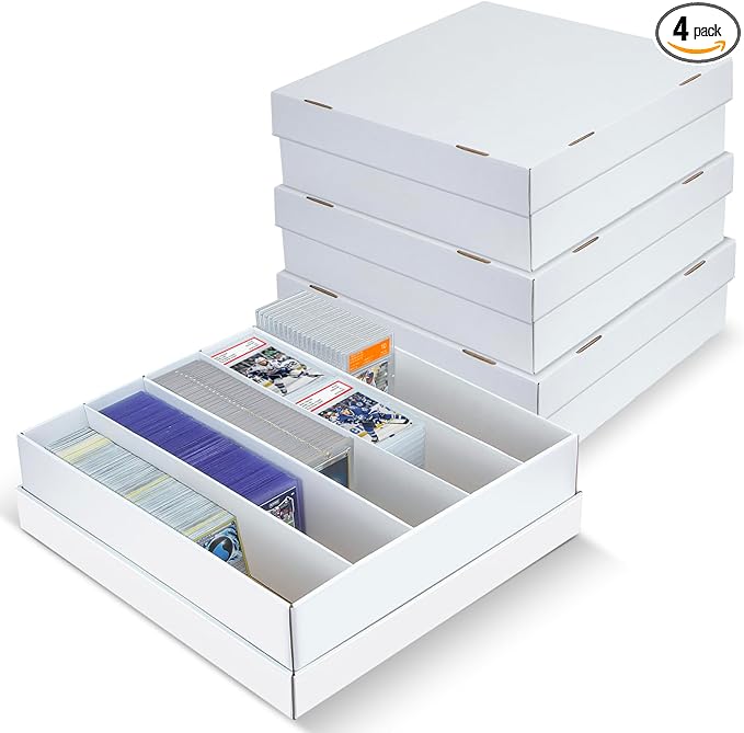 4 Pack Trading Card Storage Box by ULTRGEE