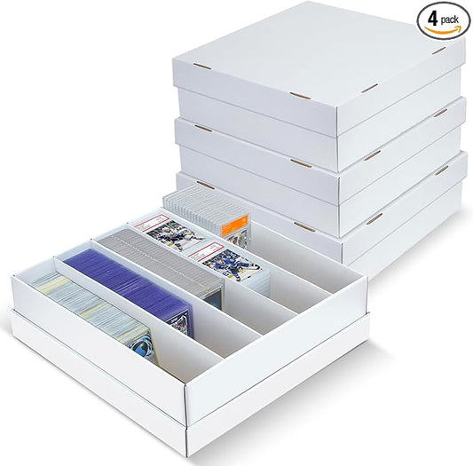 4 Pack Trading Card Storage Box by ULTRGEE