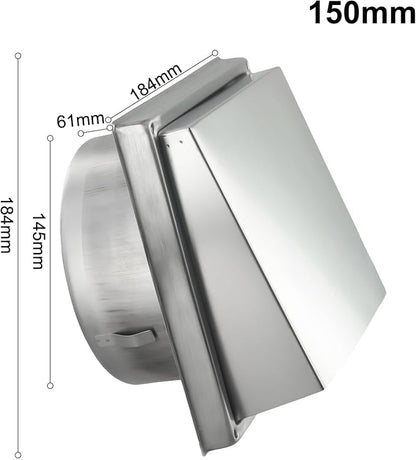 Stainless Steel Vent Outlet Wall Air Vent Cover - Image 7