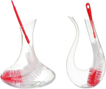 ALINK 16 inch Extra Long Red Bottle Cleaning Brush Cleaner - Image 4