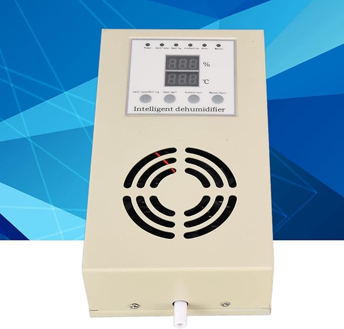Closet Dehumidifier, Drainage Fully Functional Dehumidifier Controller Fan Type - Image 2